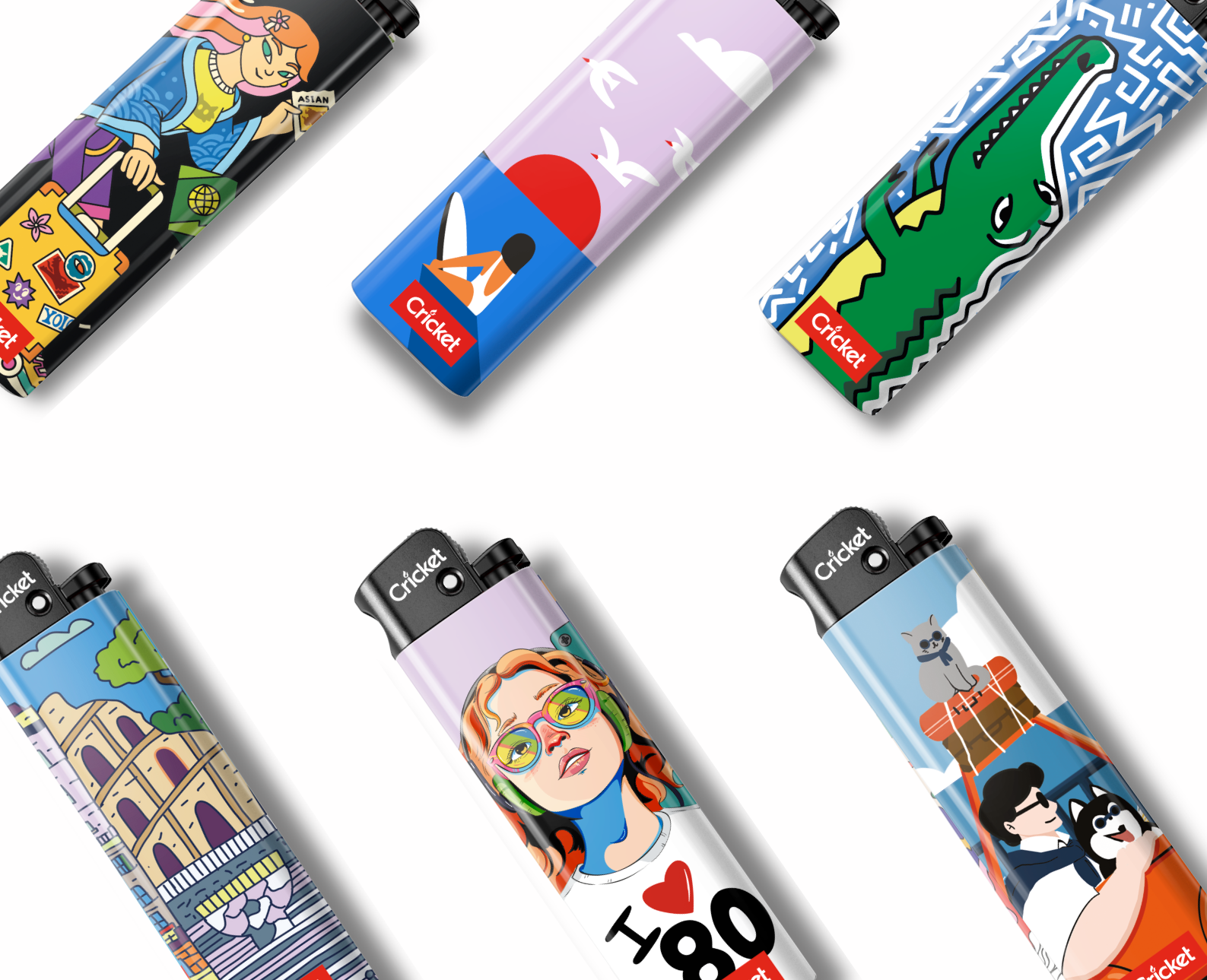 Cricket 打火机| 新设计、新产品和励志内容| 星火新闻